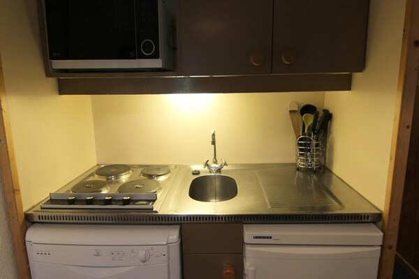 Gezellig appartement op 50m van de piste in Les Menuires - thumbnail 5