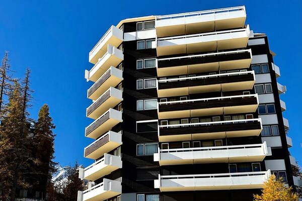 Ski-in/ski-out appartement op de 7e verdieping met panoramisch uitzicht op het Écrins-gebergte - thumbnail 1
