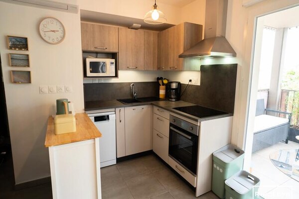 Licht appartement op 400m van strand met zwembad in Vias - thumbnail 3