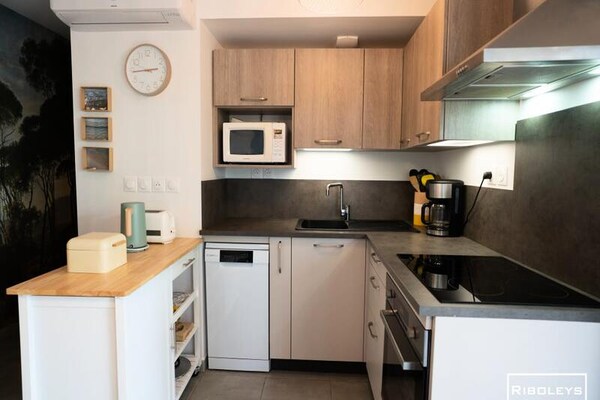 Licht appartement op 400m van strand met zwembad in Vias - thumbnail 4