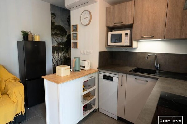 Licht appartement op 400m van strand met zwembad in Vias - thumbnail 6