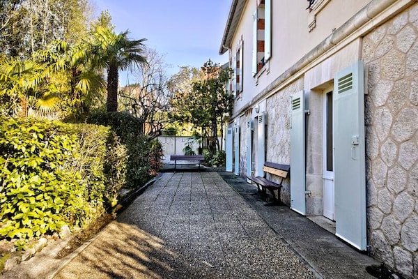 Sfeervol appartement in historische villa op 800m van centrum Arcachon - thumbnail 6