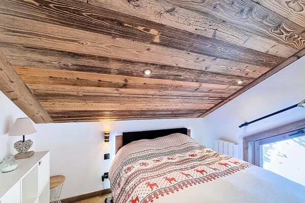 Knus appartement voor 6 personen in het hart van Les Gets met balkon - thumbnail 4
