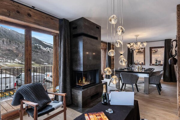 Ruim 4-slaapkamer appartement in Les Allues met uitzicht op de Alpen - thumbnail 1