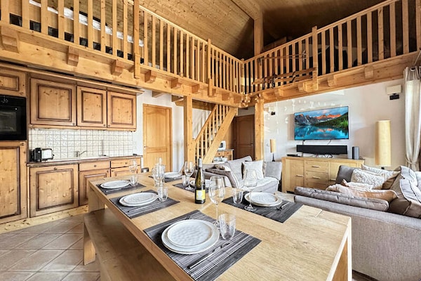 Ruim duplex appartement voor 8 personen in Les Carroz D'Arâches · 97 m² - thumbnail 1