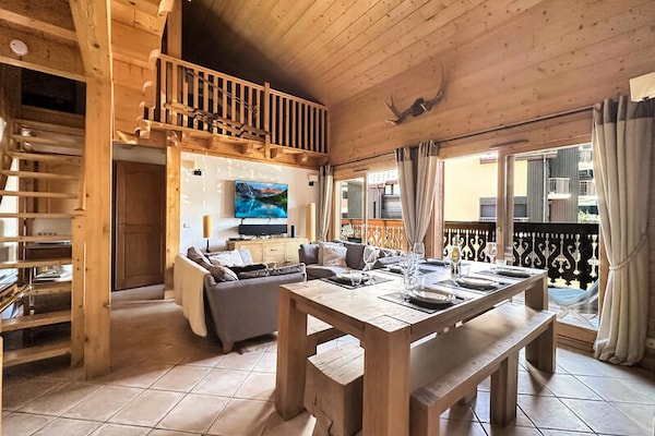 Ruim duplex appartement voor 8 personen in Les Carroz D'Arâches · 97 m² - thumbnail 2