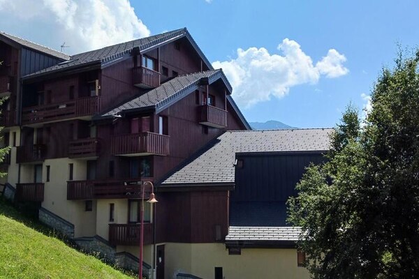 Knusse studio in Vallandry, vlakbij de pistes en liften van Paradiski - thumbnail 4