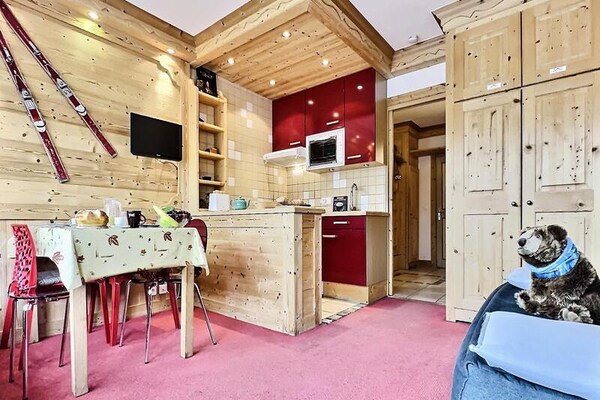 Alpenappartement met panoramisch uitzicht in Tignes Le Lac, 4 pers. - thumbnail 6