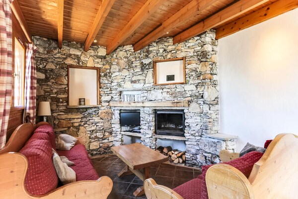 Chalet Forsythia: Ruim appartement voor 10 personen in Peisey-Vallandry - thumbnail 5