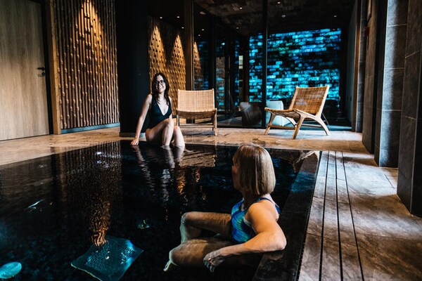Luxe studio voor 2 personen met wellness & Mont Blanc uitzicht in Megève - thumbnail 1