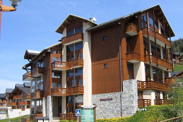 Zonnig appartement op de piste in Vallandry met panoramisch uitzicht - thumbnail 1
