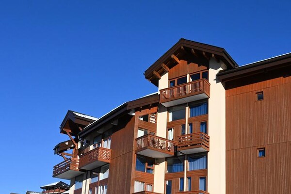 Zonnig appartement op de piste in Vallandry met panoramisch uitzicht - thumbnail 3