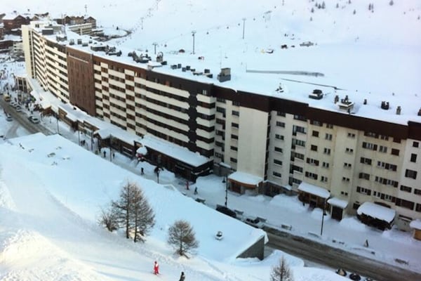 Zonnig appartement aan de piste met uitzicht op het meer van Tignes - thumbnail 6