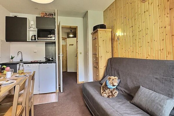 Gezellig appartement in Tignes Le Lac: ski-in/ski-out aan het meer - thumbnail 4