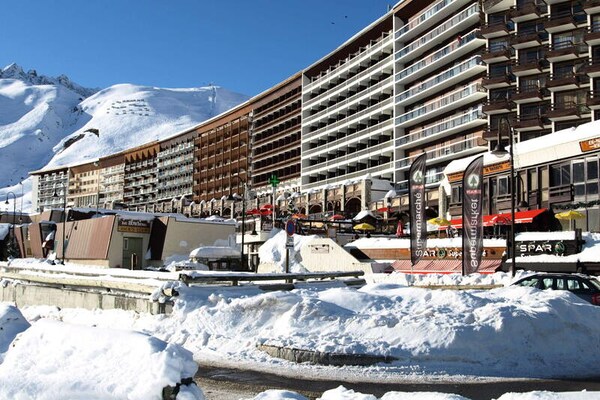 Knus studio-appartement op de piste in Tignes Le Lac met bergzicht - thumbnail 5