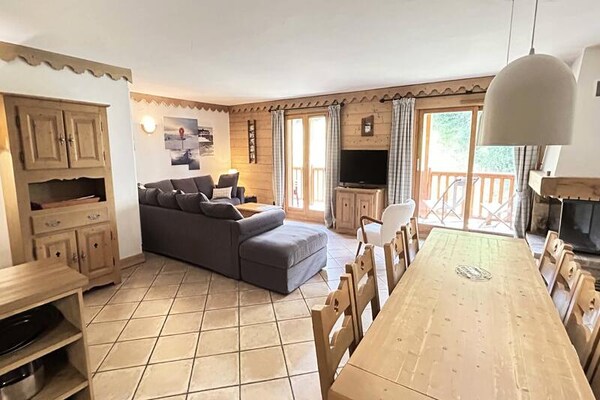 Duplex appartement Les Chalets Du Gypse in Saint Martin de Belleville voor 10 personen - thumbnail 6