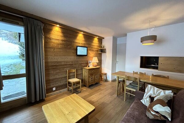 Knus appartement op de piste in Méribel Mottaret voor 5 personen - thumbnail 4