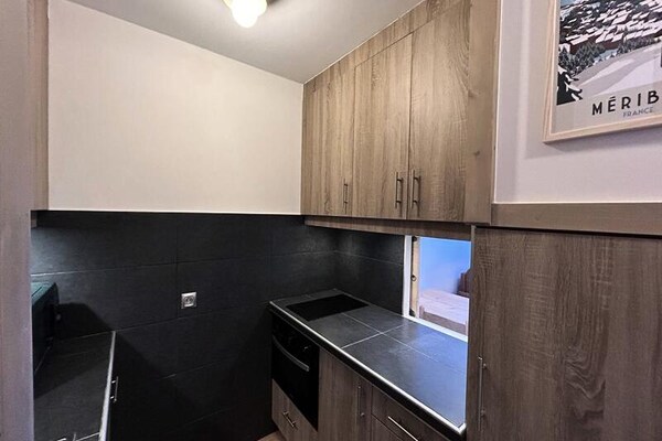 Knus appartement op de piste in Méribel Mottaret voor 5 personen - thumbnail 6