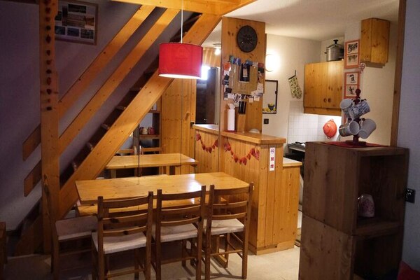 Alpenappartement voor 8 aan de piste in Méribel Mottaret met balkon - thumbnail 4