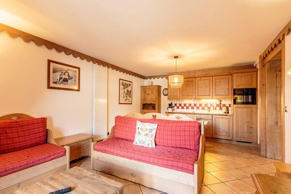 Luxueus 8-persoons appartement in Les 3 Vallées met wellness en 60m² terras - thumbnail 6