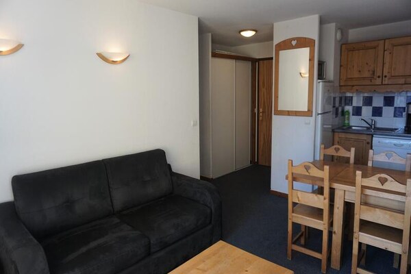 Gezellig appartement met balkon in Orcières-Merlette, 6 pers. - thumbnail 5