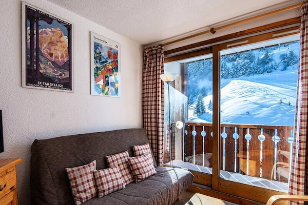 Appartement 6 personen aan de piste in Méribel Mottaret met balkon - thumbnail 2