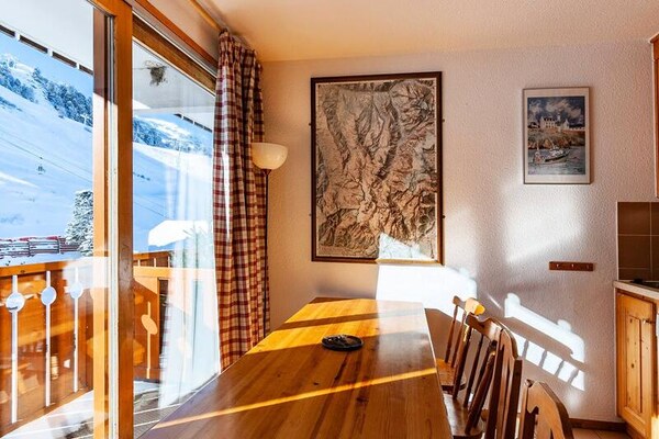 Appartement 6 personen aan de piste in Méribel Mottaret met balkon - thumbnail 6
