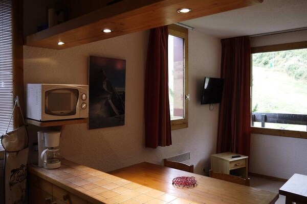 Appartement 6p in Les Allues met uitzicht op de pistes - thumbnail 5