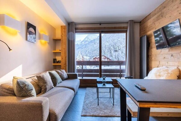 Appartement 6 pers. in Méribel Mottaret met balkon en uitzicht op de bergen - thumbnail 2