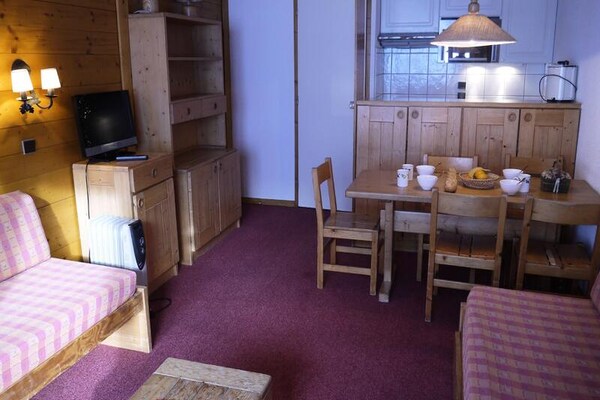 Appartement direct aan de piste in Méribel Mottaret voor 6 personen - thumbnail 3