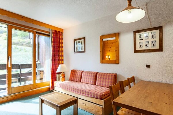 Appartement direct aan de piste in Méribel Mottaret met balkon, 6 personen - thumbnail 2