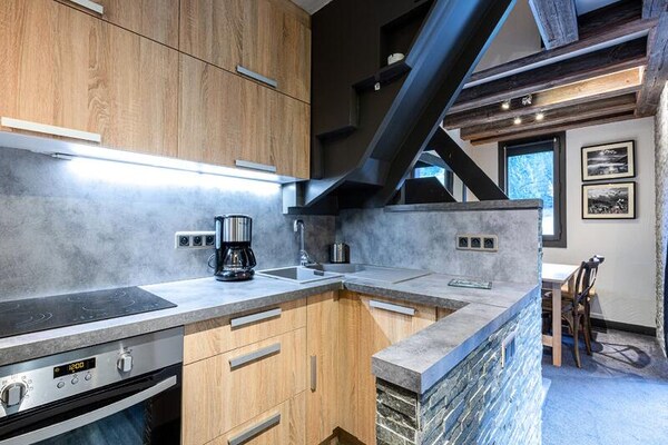 Appartement 8 pers. aan de piste in Valmorel met balkon op zuidoosten - thumbnail 4