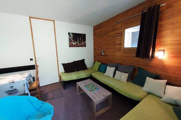 Appartement Résidence Lauzes G: ski-in/ski-out in Valmorel voor 5 personen - thumbnail 1