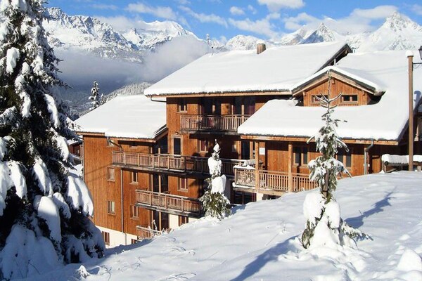 Authentiek appartement voor 6 personen op 30 meter van de piste in Les Arcs 1800 - thumbnail 2
