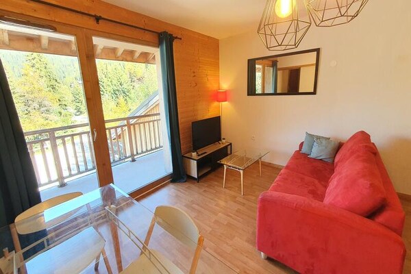 Authentiek appartement voor 6 personen op 30 meter van de piste in Les Arcs 1800 - thumbnail 6