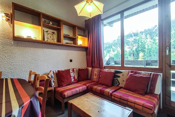 Appartement 8 pers. met mezzanine en balkon op zuidoosten in Valmorel - thumbnail 2