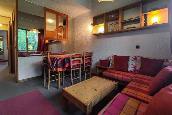 Appartement 8 pers. met mezzanine en balkon op zuidoosten in Valmorel - thumbnail 4