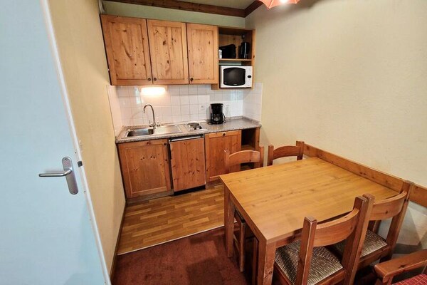 Knus appartement op 30m van de piste in Modane, Vanoise - thumbnail 4
