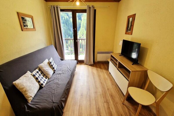 Knus appartement direct aan de piste in Modane, Vanoise-massief - thumbnail 4