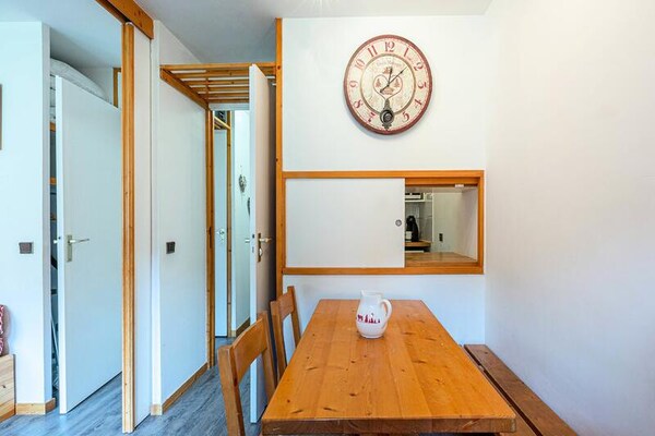 Zonnig appartement op 27m² met balkon en uitzicht op de Alpen in Valmorel - thumbnail 3