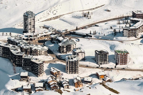 Zonnig 6-persoons appartement met gletsjerzicht en ski-in/ski-out in Tignes - thumbnail 5