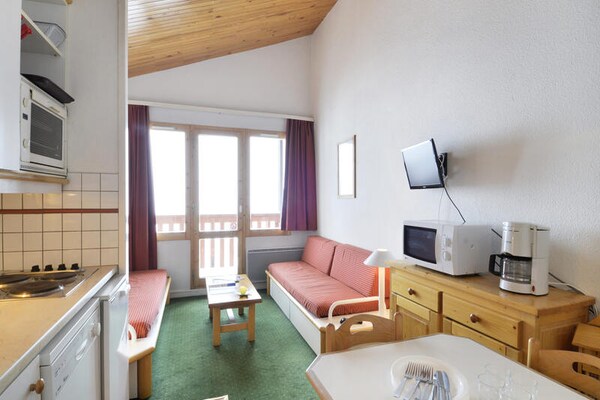 Ski-in/ski-out appartement op de piste in Belle Plagne voor 6 personen - thumbnail 4