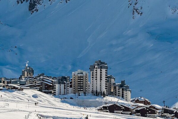 Luxe duplex in Tignes Val Claret: 50m², 7 personen, 250m tot de piste - thumbnail 3