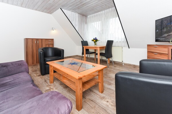 Knus appartement met balkon nabij strand Bensersiel - thumbnail 6