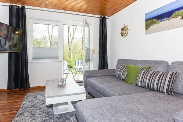 Licht appartement aan de Noordzeekust bij Bensersiel, dicht bij het strand - thumbnail 5