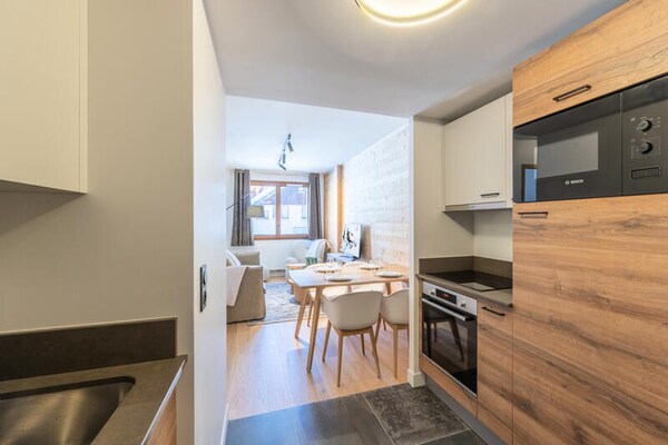 Authentiek appartement in Vieil Alpe, 400m van centrum Alpe d'Huez - thumbnail 2