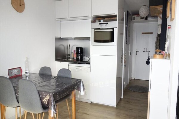 Gezellig 4-persoons appartement in Résidence Balcons d'Huez met skilift op 50m - thumbnail 2