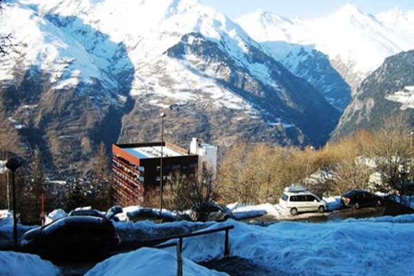 Knus appartement in Arc 1600, 50m van de piste met Mont Blanc uitzicht - thumbnail 6