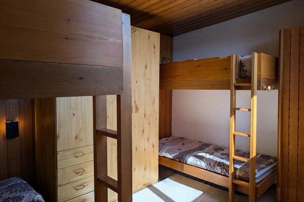 Appartement 6 pers. in Arc 1600 met uitzicht en nabij de piste - thumbnail 4