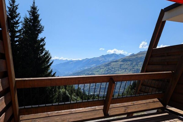 Appartement 6 pers. in Arc 1600 met uitzicht en nabij de piste - thumbnail 5
